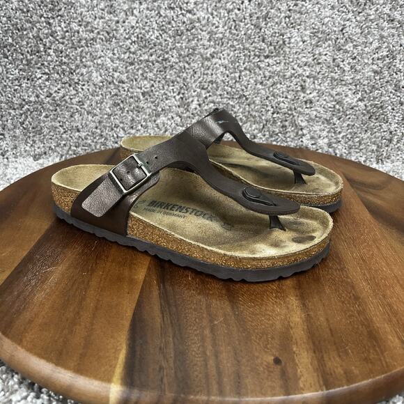 Birkenstock Gizeh Regular Fit Birko Flor Thong Flip Flop Size 36 / L5 Sandals - Picture 1 of 10